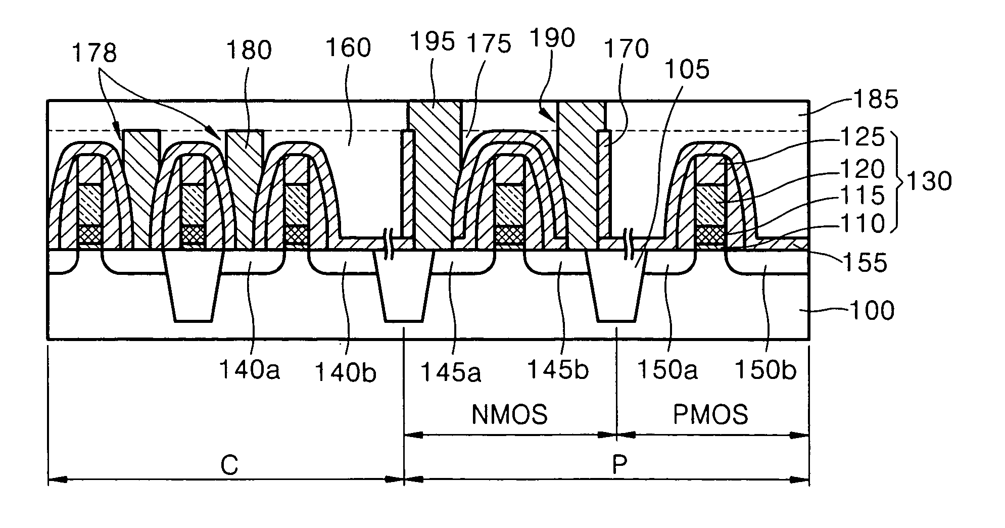 Semiconductor memory device with high operating current and method of manufacturing the same