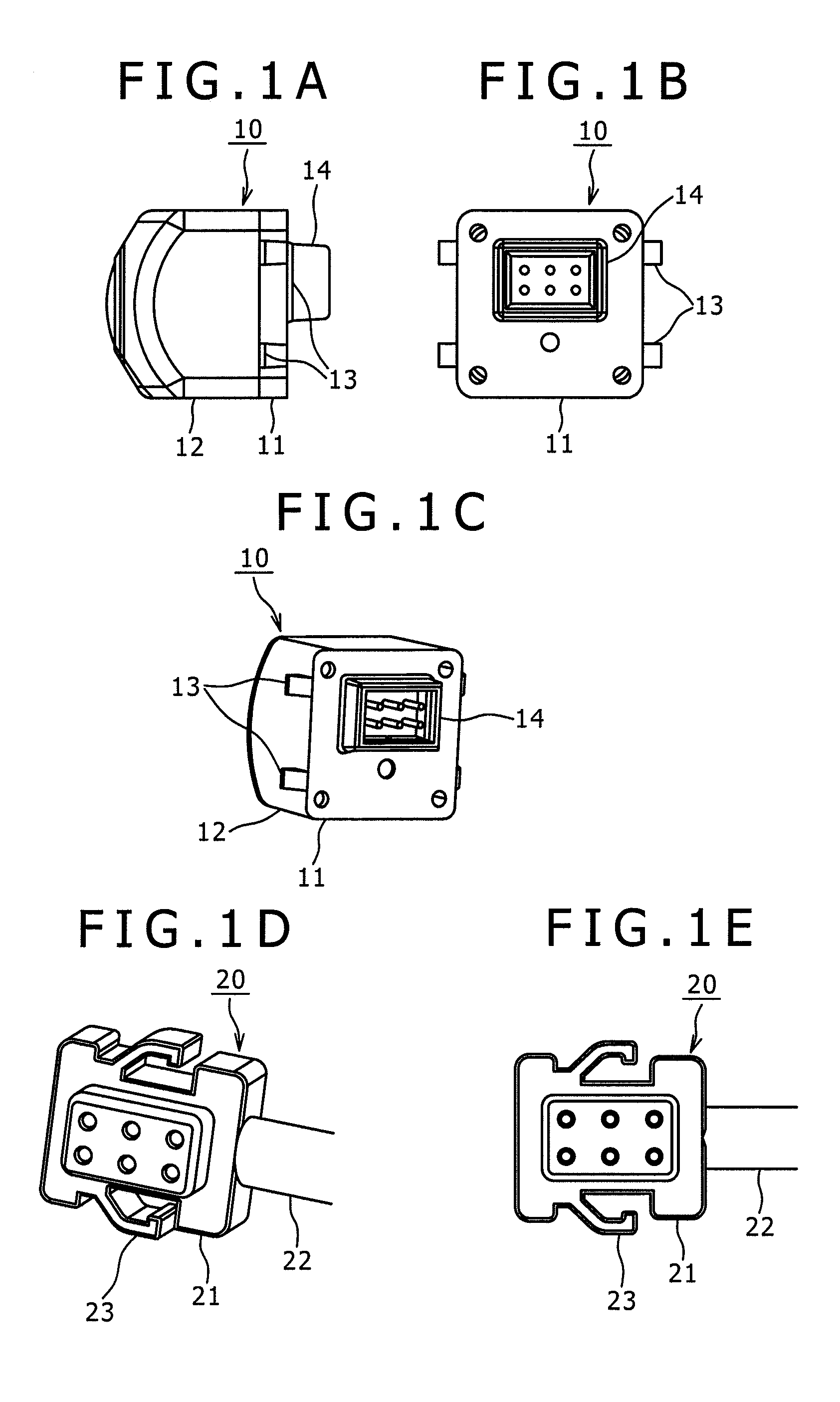 Camera mounting structure, camera mounting method and exterior panel component of a vehicle