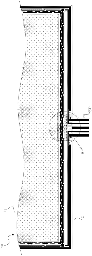 Large-sized industrial control touch screen