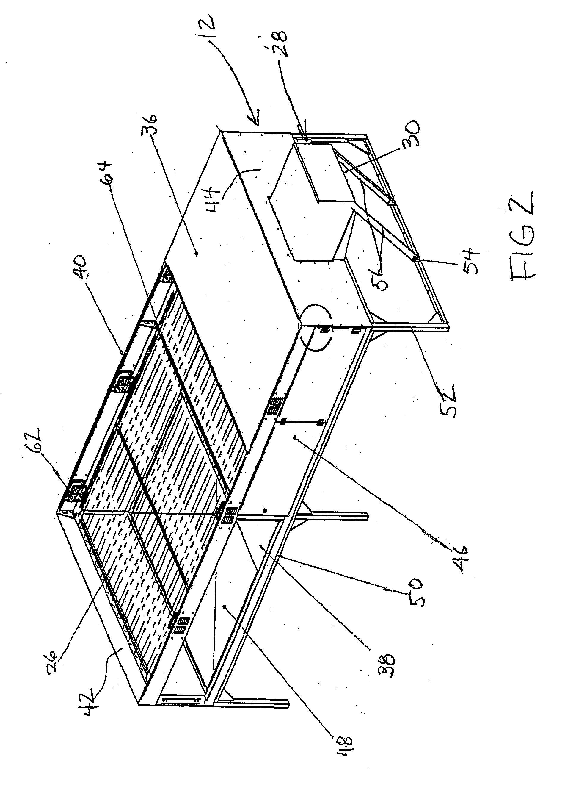Controlled environment system and method for rapid propagation of seed potato stocks