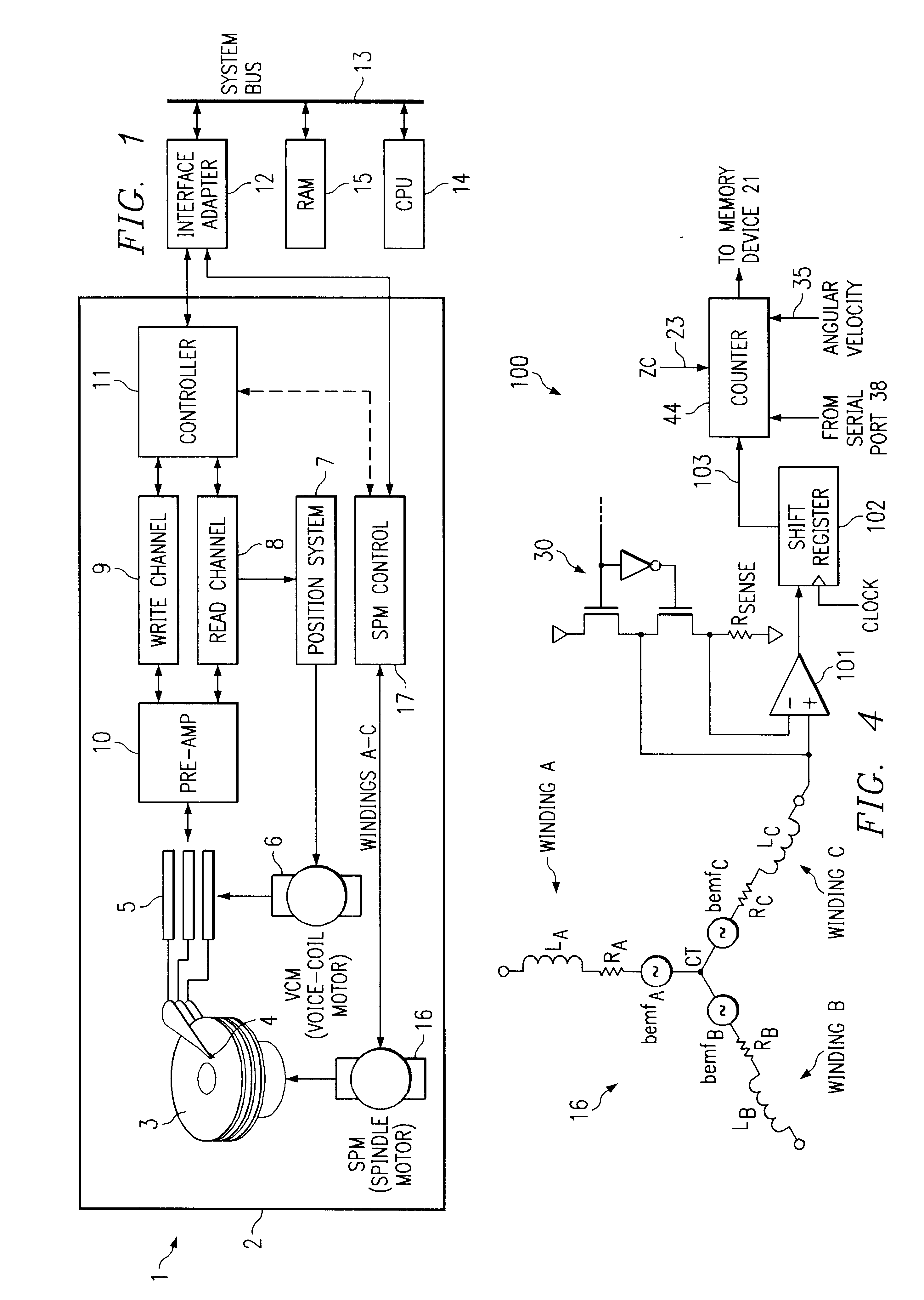 System and method for optimizing torque in a polyphase disk drive motor