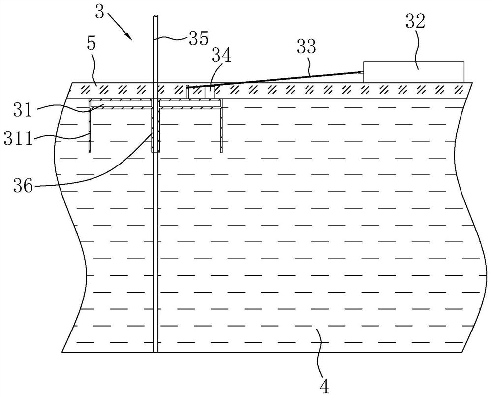 Liquid floating layer automatic recovery processing device