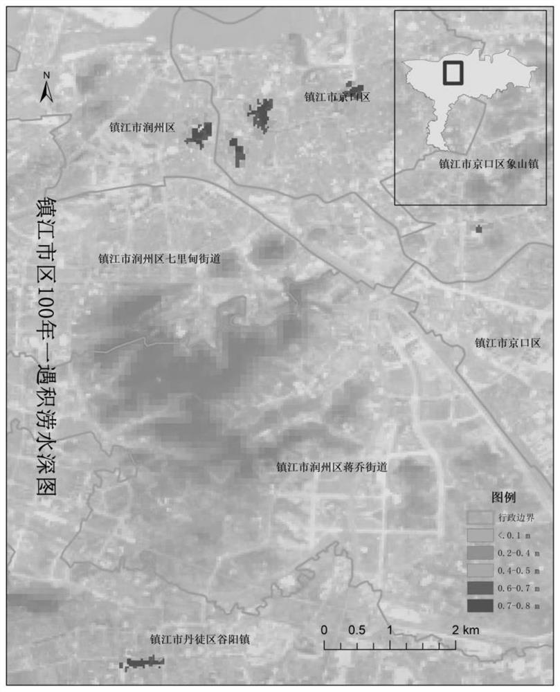 Urban hydrologic station network layout method and system based on 3S technology