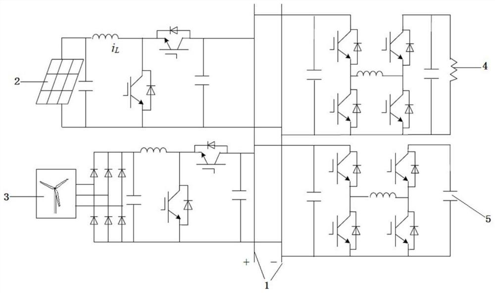 Energy coordination control method of off-grid direct-current microgrid