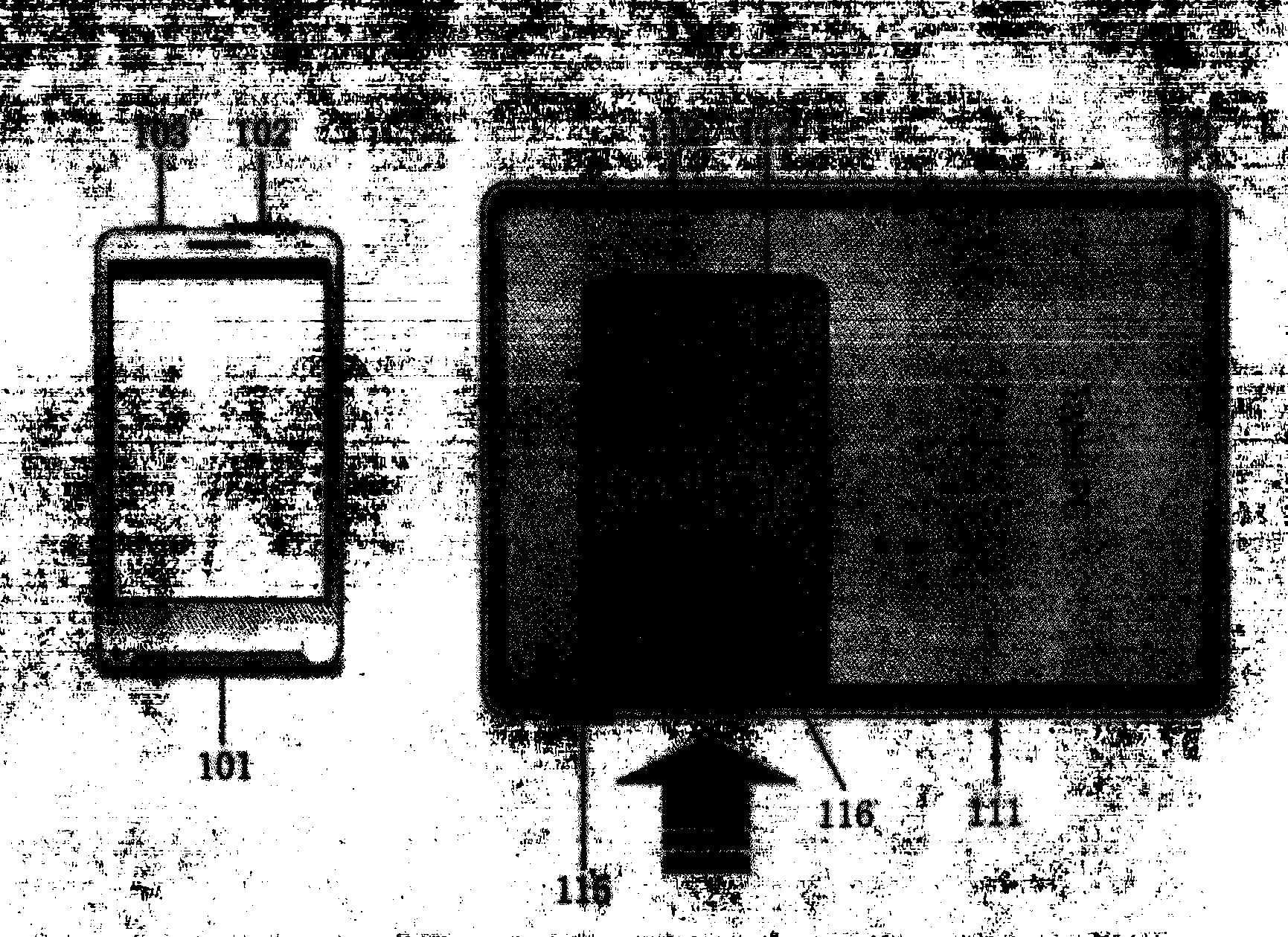 Integrated tablet computer and components thereof