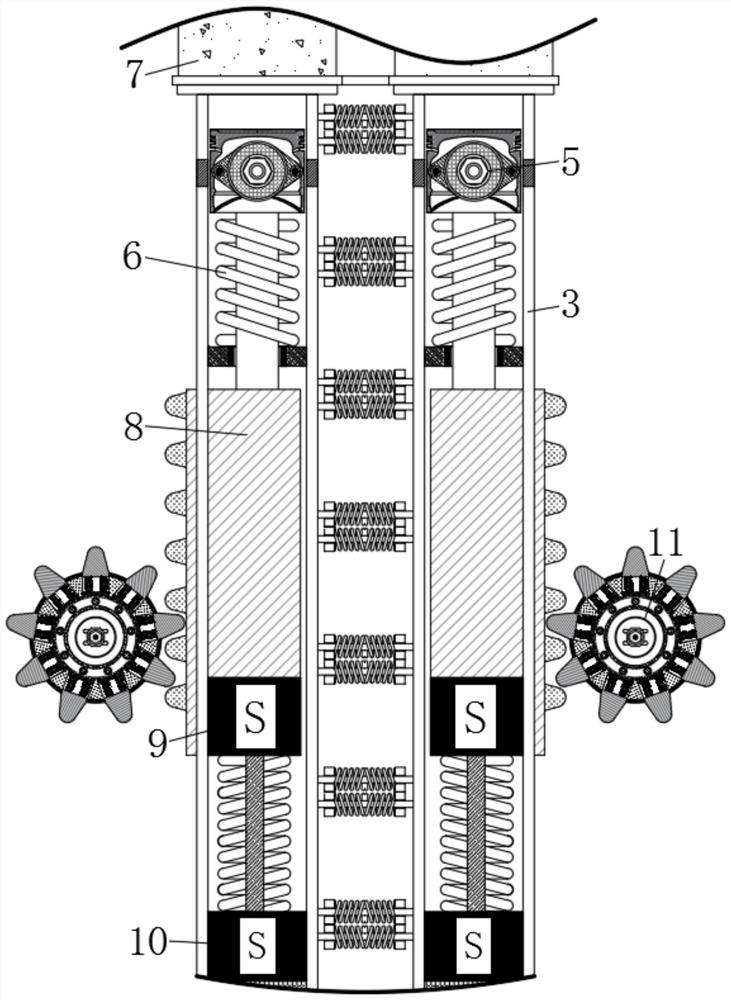 Energy-saving device for rapidly drying new materials