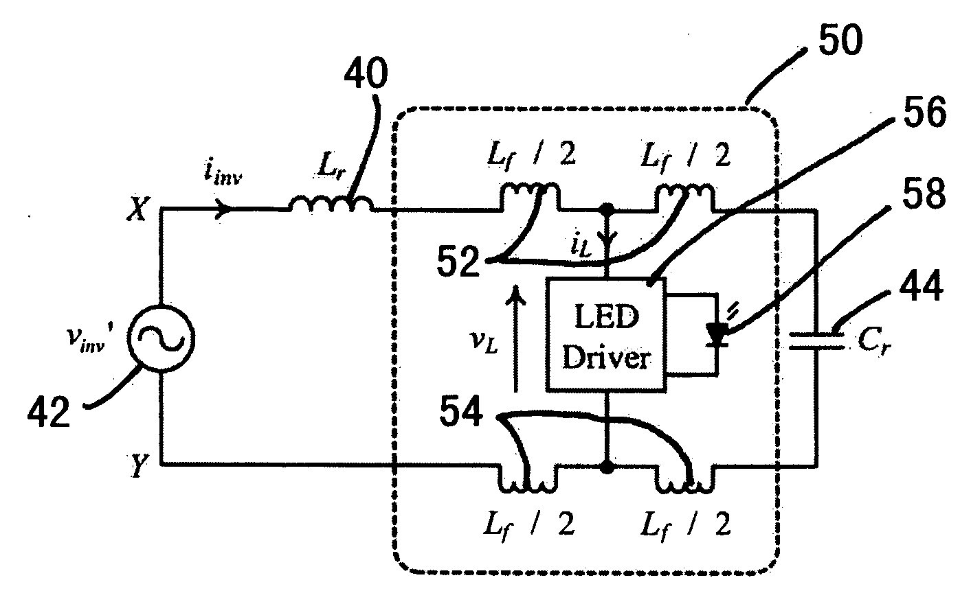 Apparatus or circuit for driving a DC powered lighting equipment