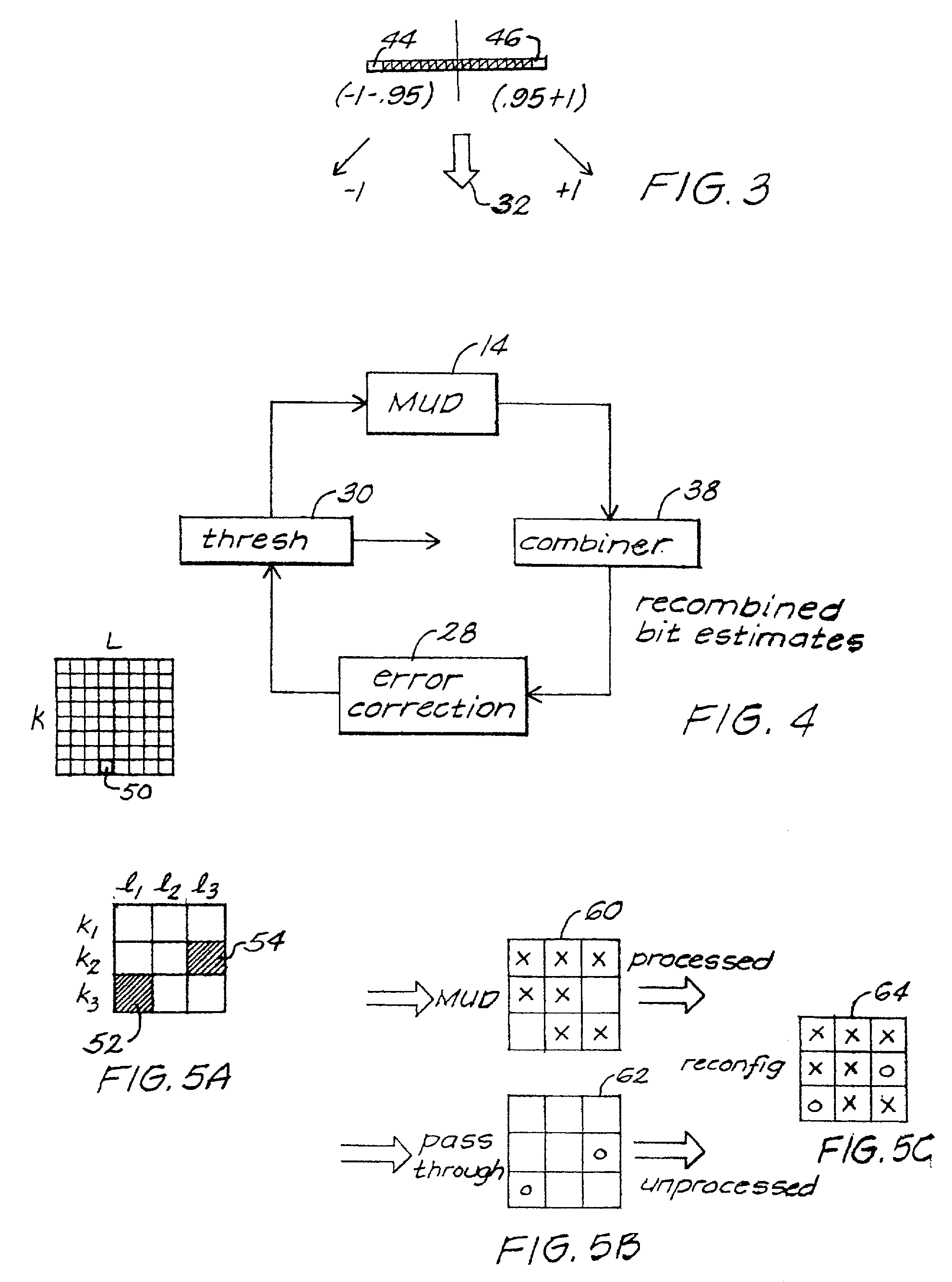 System for decreasing processing time in an iterative multi-user detector system