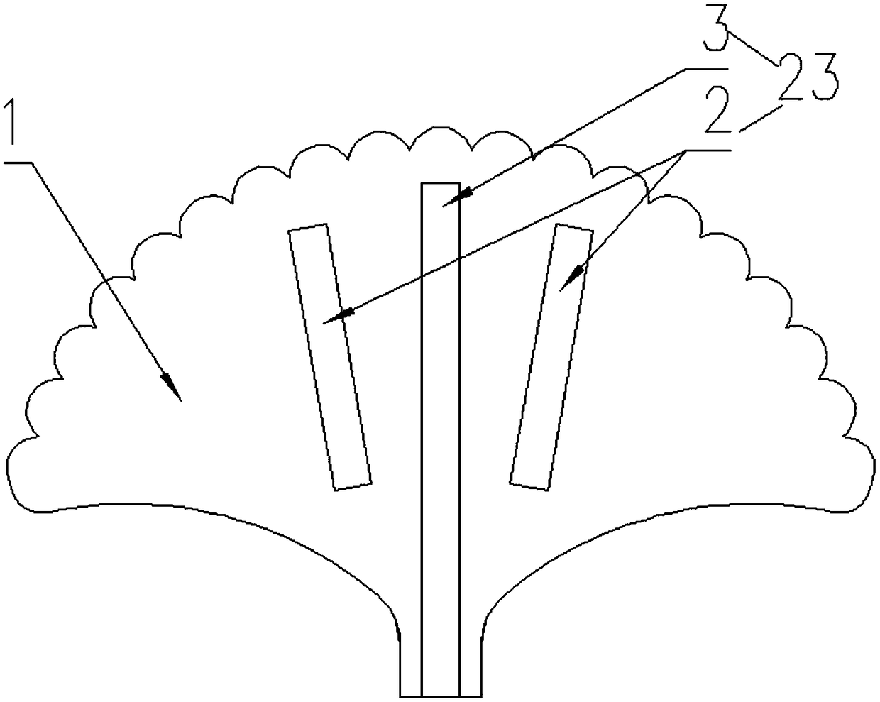 Desktop business card holder and preparation method thereof