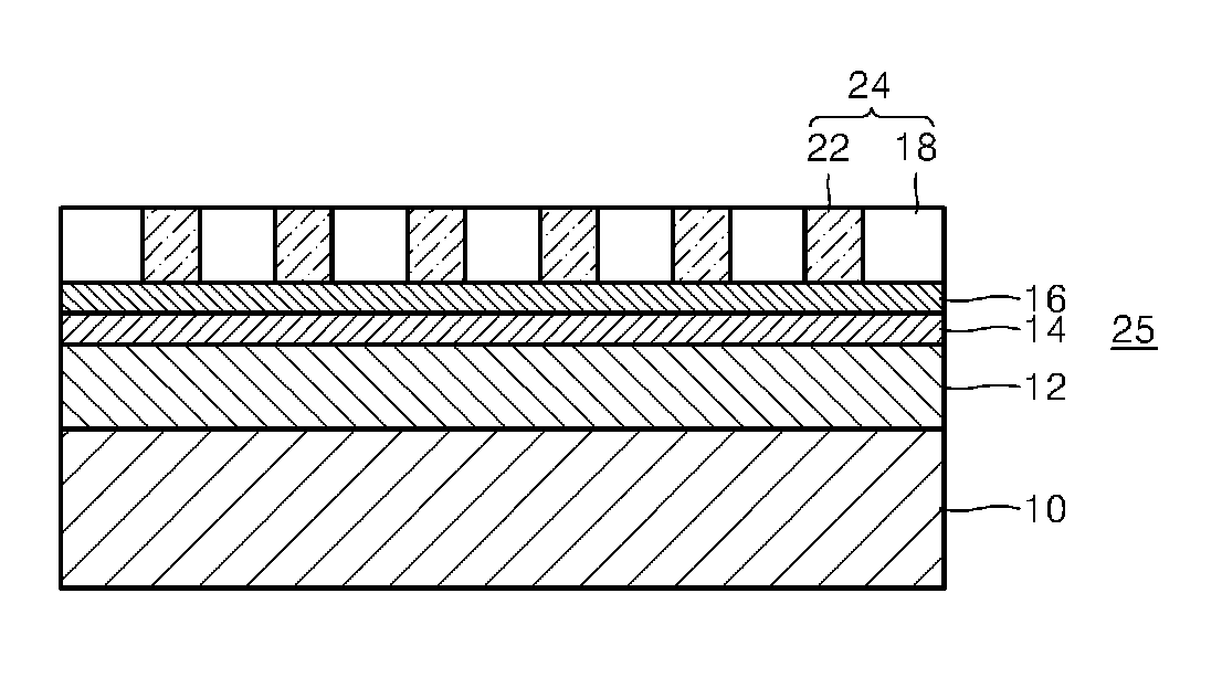 Magnetic thin film structure, magnetic recording medium including the same, and method of manufacturing the magnetic recording medium