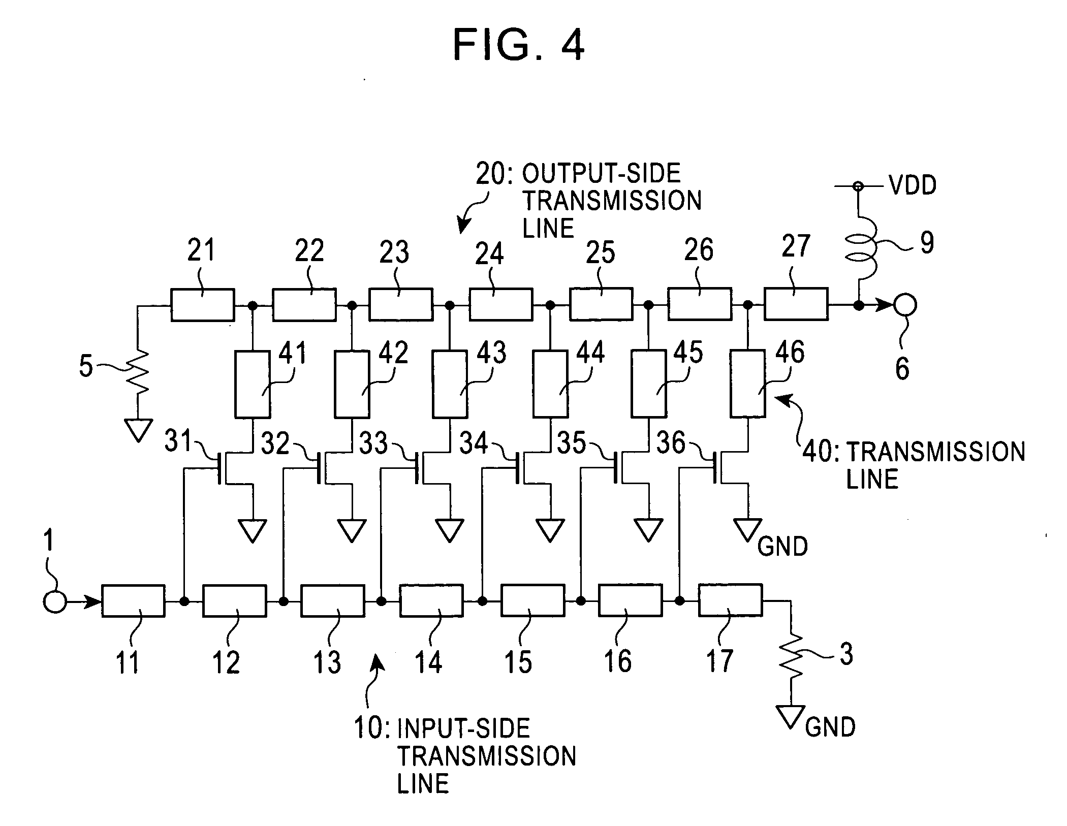 Distributed amplifier