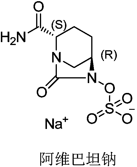 Avibactam sodium synthesis method