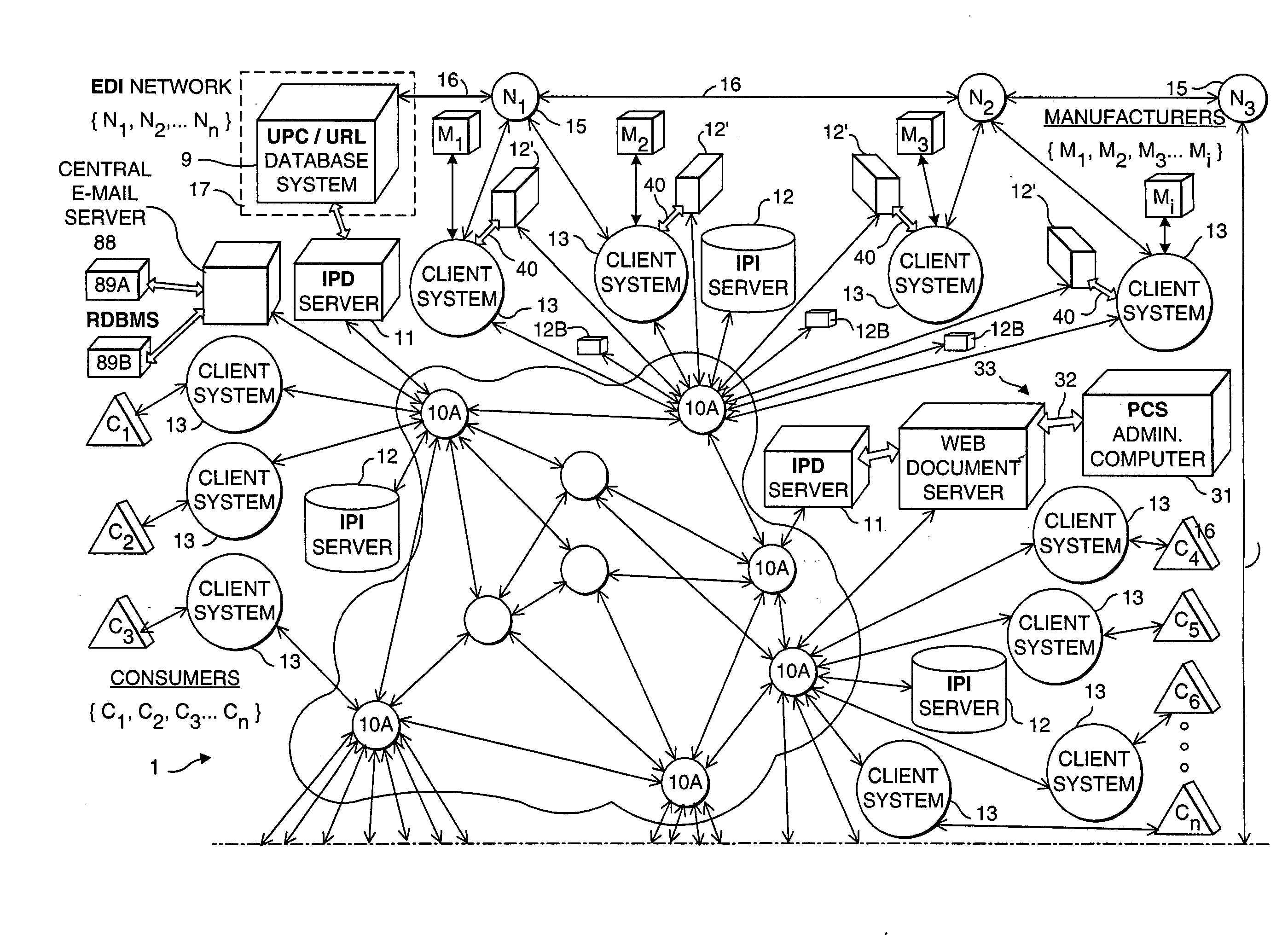 Internet-based method of and system for managing, distributing and serving consumer product related information to consumers in physical and electronic streams of commerce