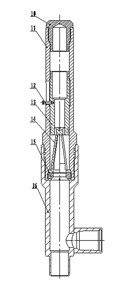 Throwing type washable downhole pressure-bearing plugging device and plugging method thereof