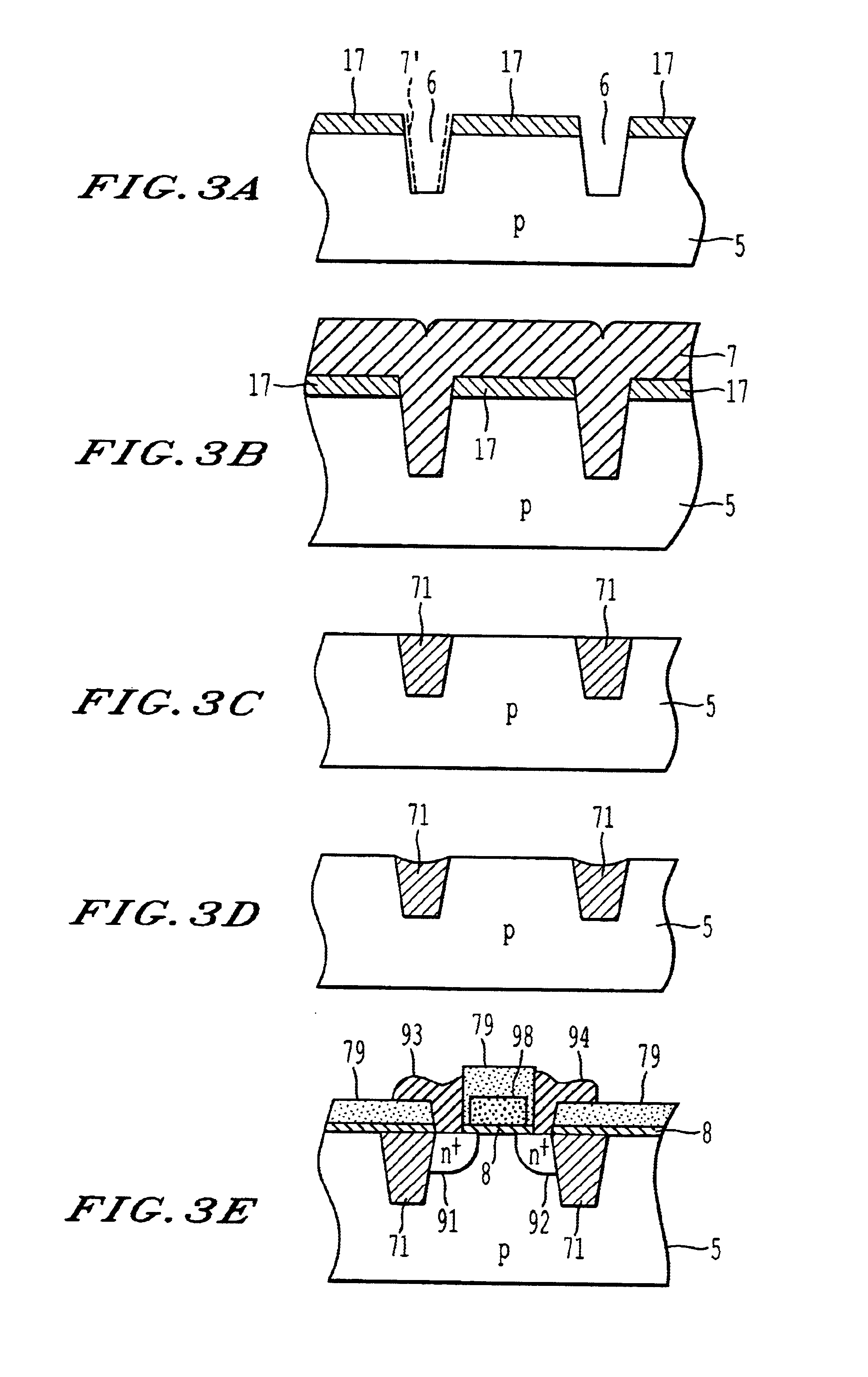 Method of manufacturing a substrate having shallow trench isolation