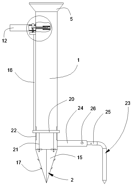 High-survival-rate seedling planting device