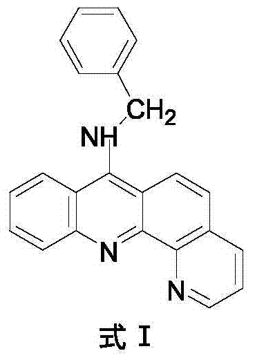 9-amino substituted pyrido acridine derivative, preparation method and uses thereof