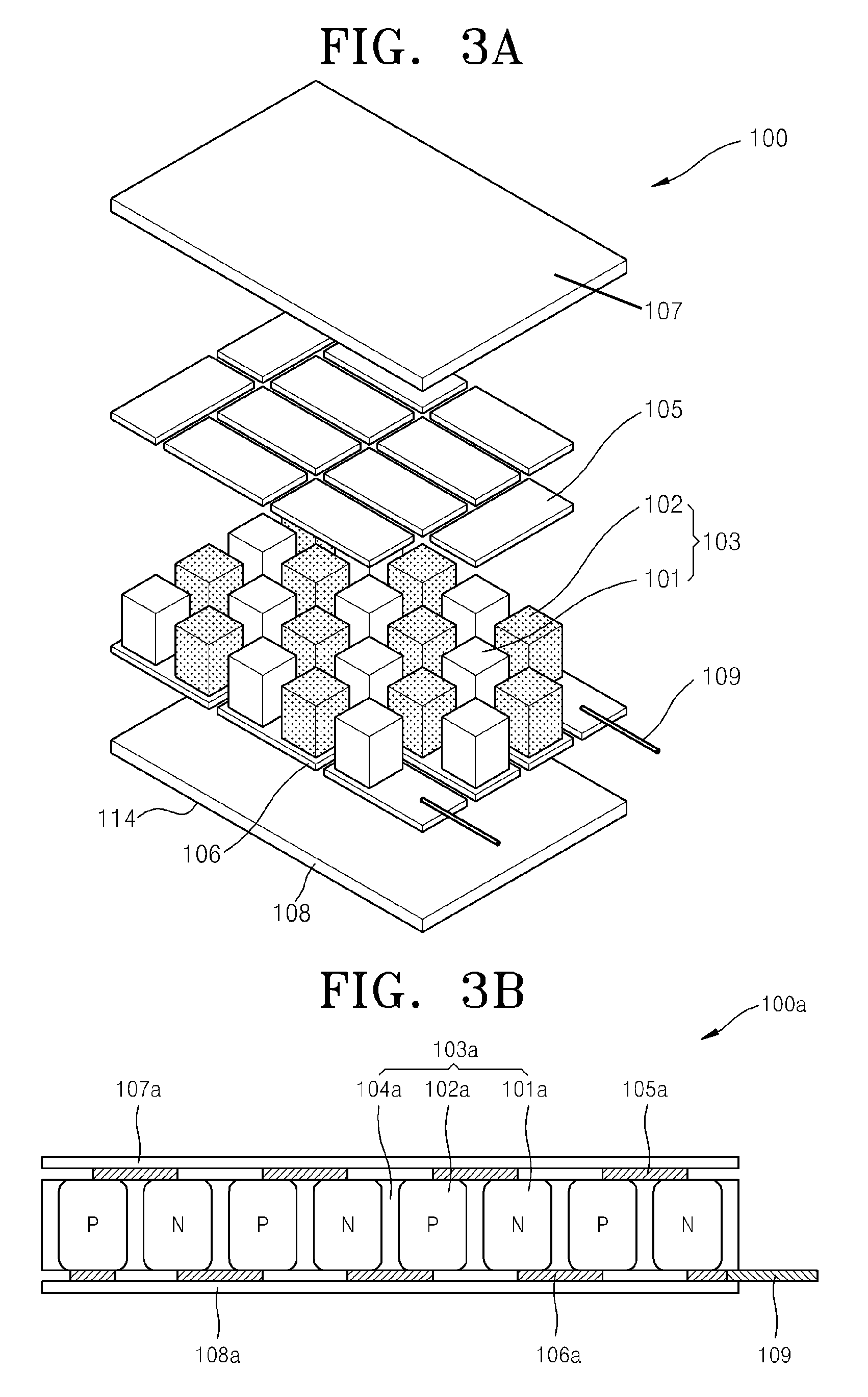 Power Device Packages Having Thermal Electric Modules Using Peltier Effect and Methods of Fabricating the Same