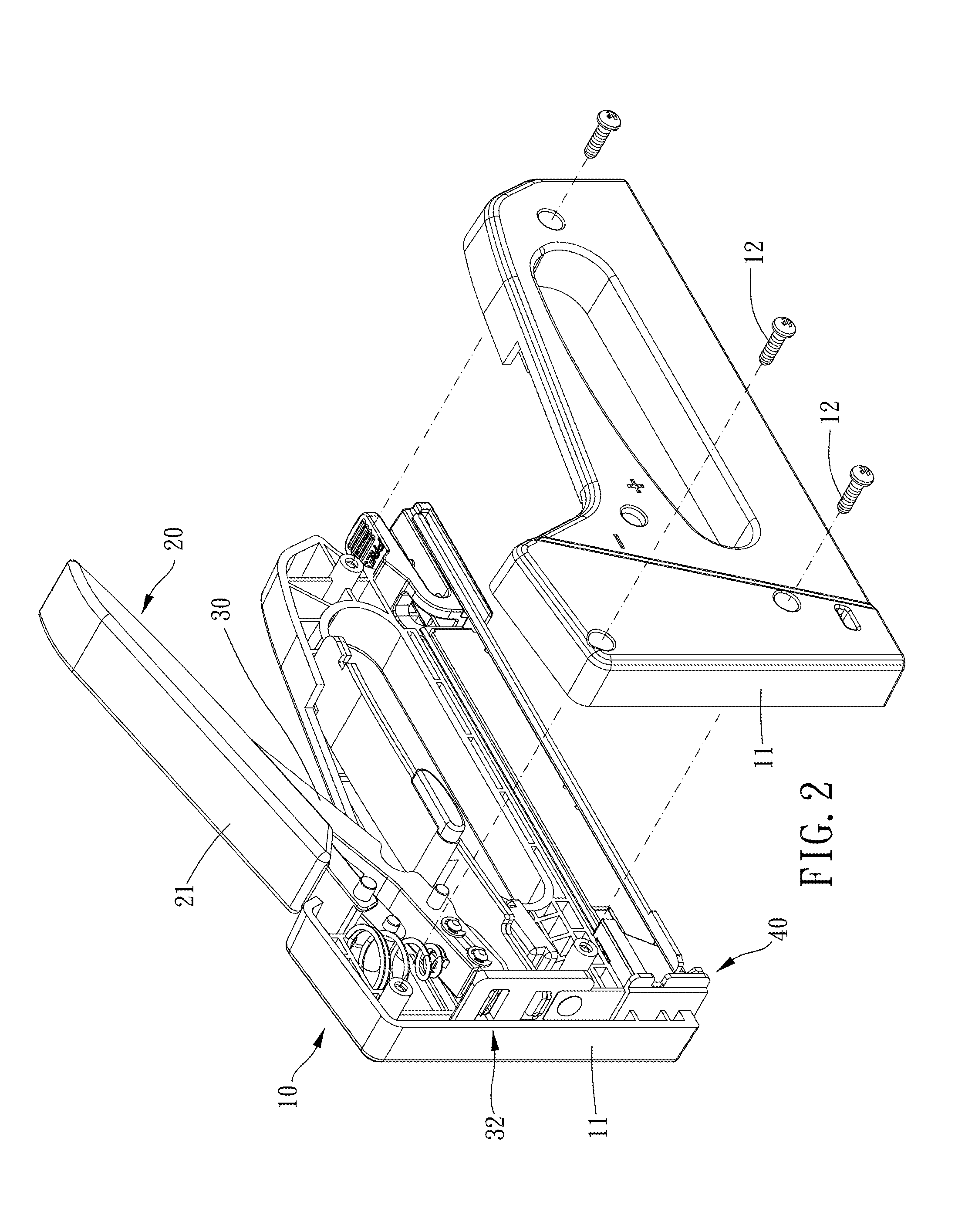 Nail machine with effort-saving mechanism