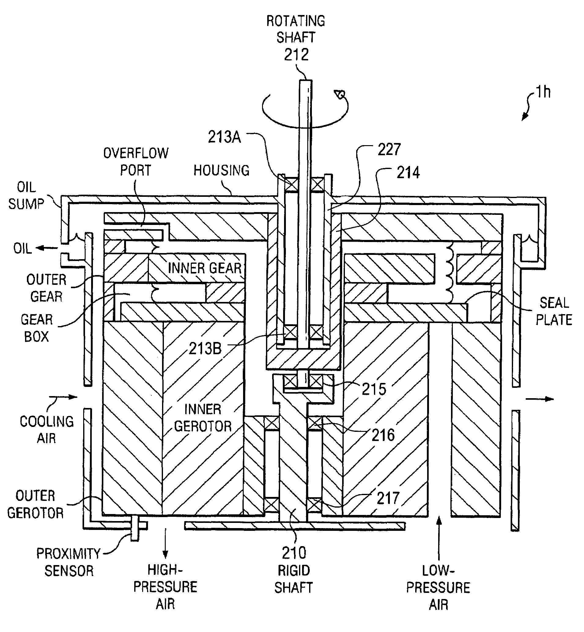 Gerotor apparatus for a quasi-isothermal Brayton cycle Engine