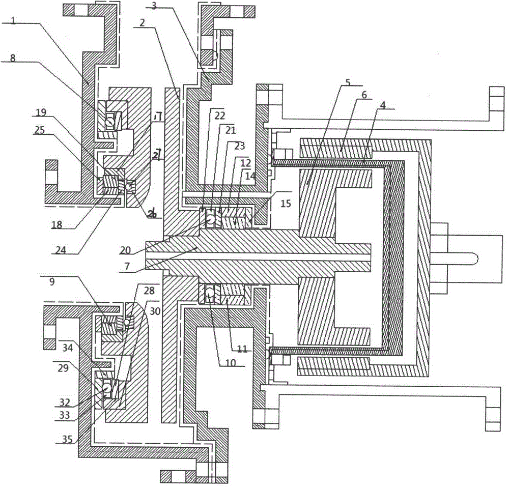 Nearly-zero inner leakage fluoroplastic magnetic drive pump