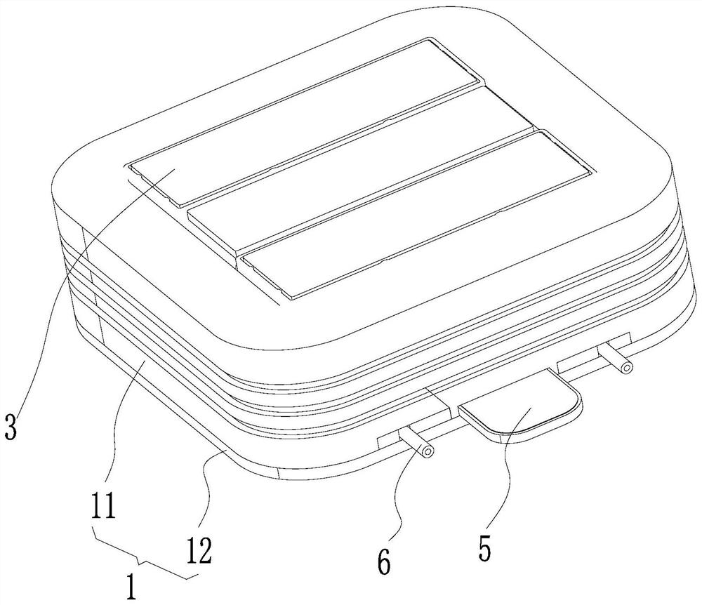 Crimping type semiconductor device, crimping sub-module and elastic temperature measurement packaging assembly