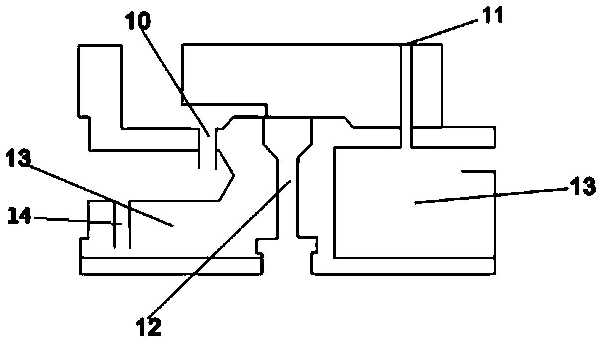 A gas-liquid pressure balance regulator and a drainage and gas collection device including the regulator