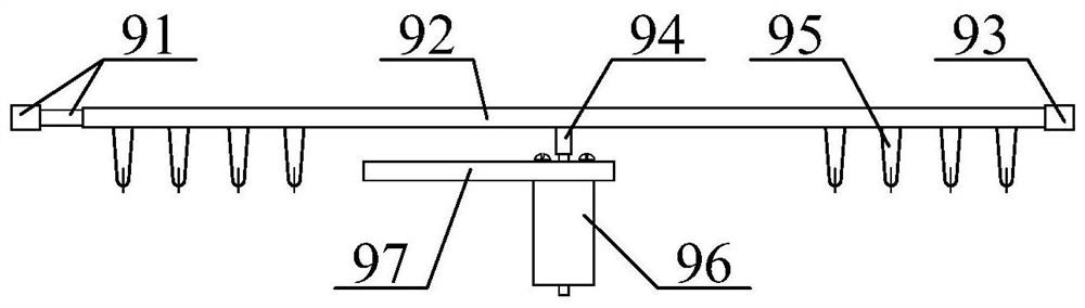 A portable agricultural irrigation equipment