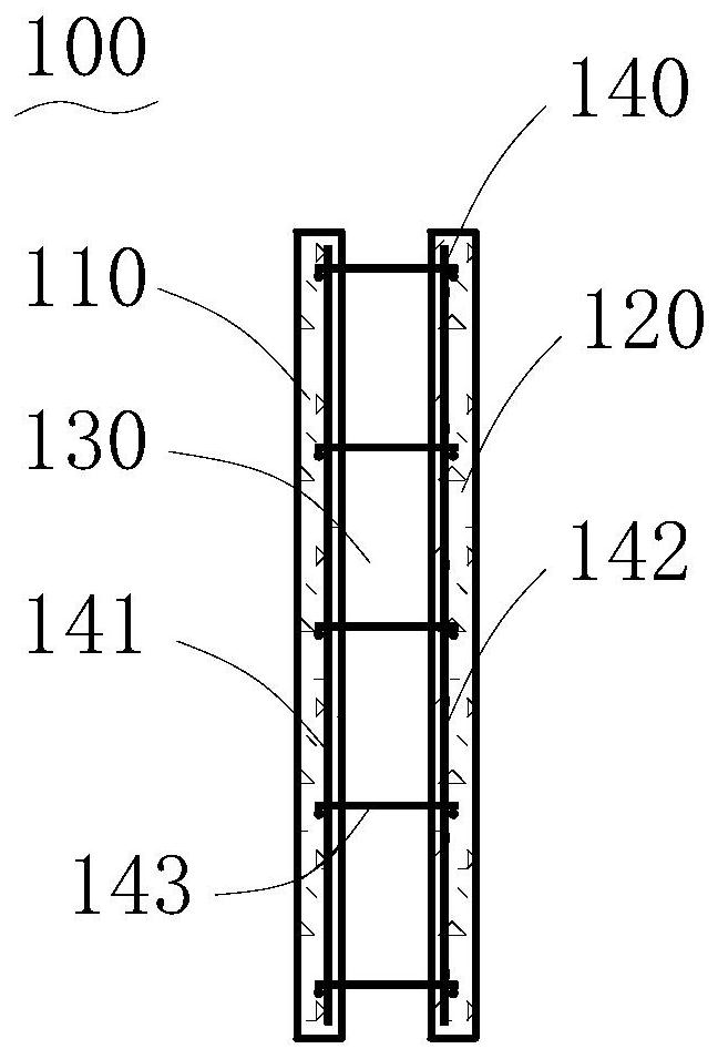 Prefabricated laminated component and rough surface forming device