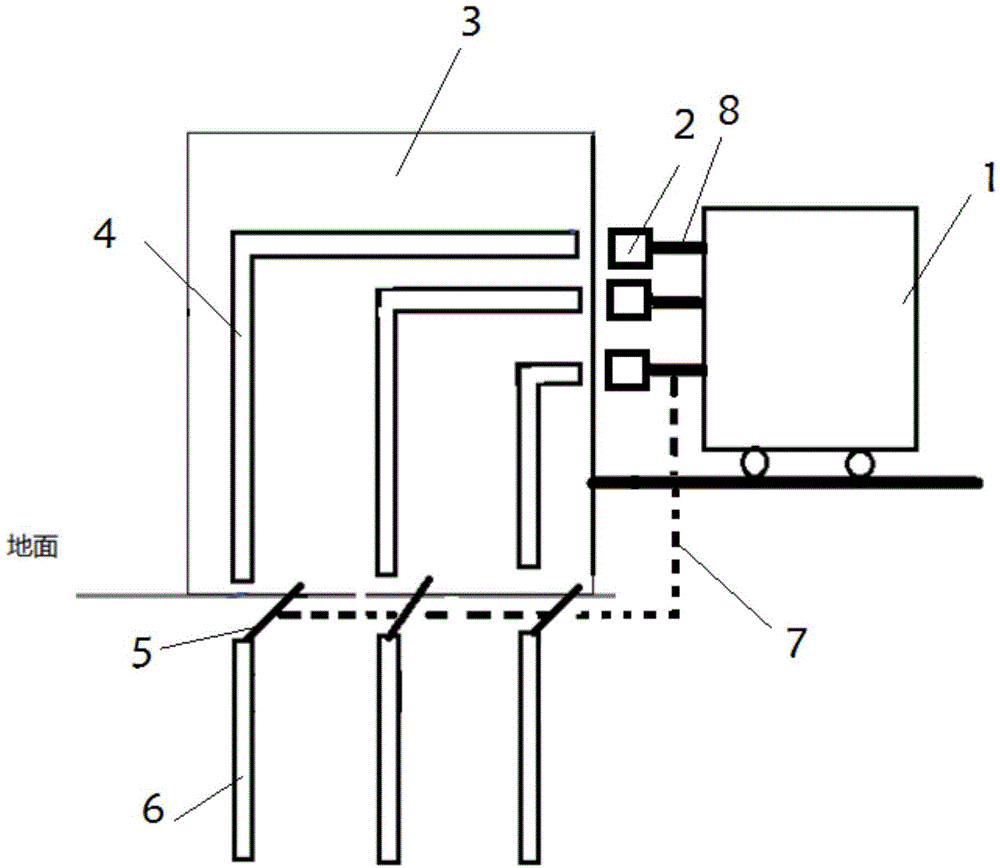 Disconnectable switch cabinet of busbar connection portion
