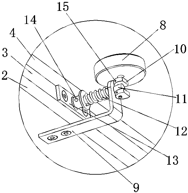 Dispensing device for LED lamp production