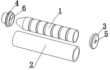 Storage insertion cylinder for catching crabs