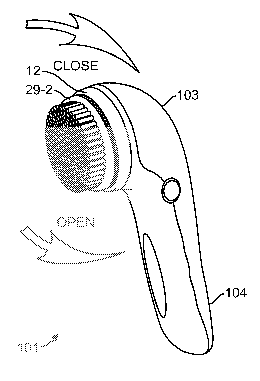 Automated hair removal device