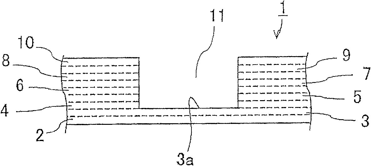 Multilayer ceramic substrate and production method thereof