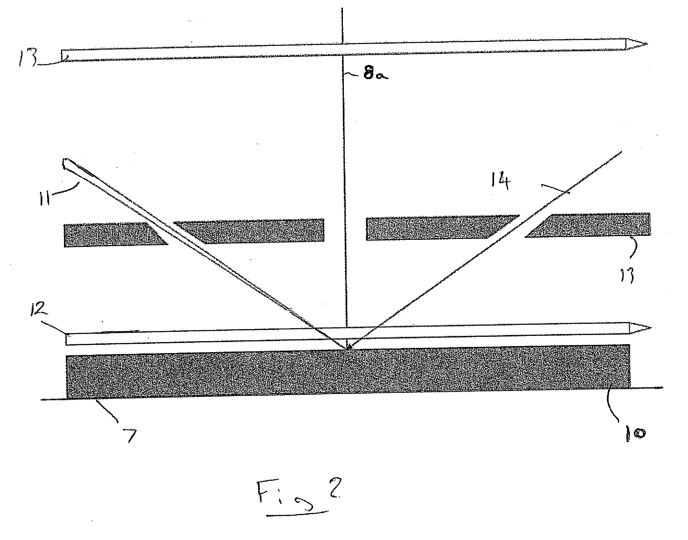 Apparatus and method for analysing molecules
