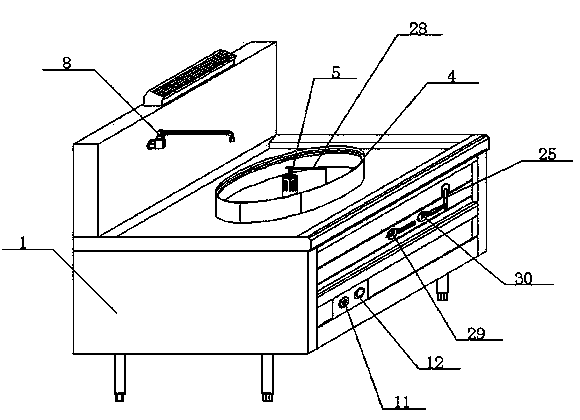 Energy-saving and environmentally-friendly steamer furnace