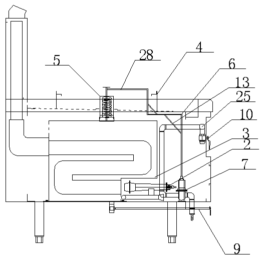 Energy-saving and environmentally-friendly steamer furnace