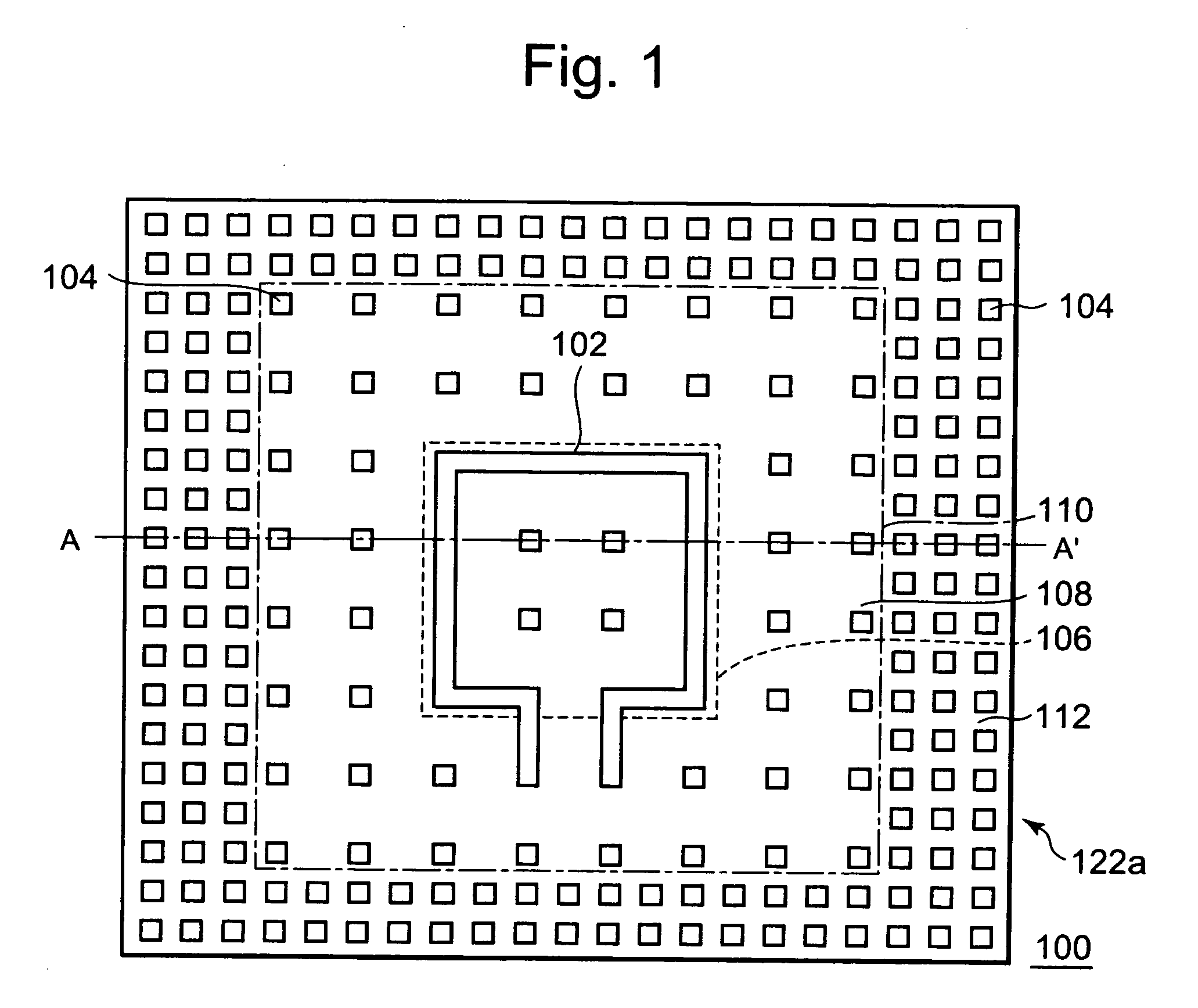 Semiconductor device having high frequency wiring and dummy metal layer at multilayer wiring structure