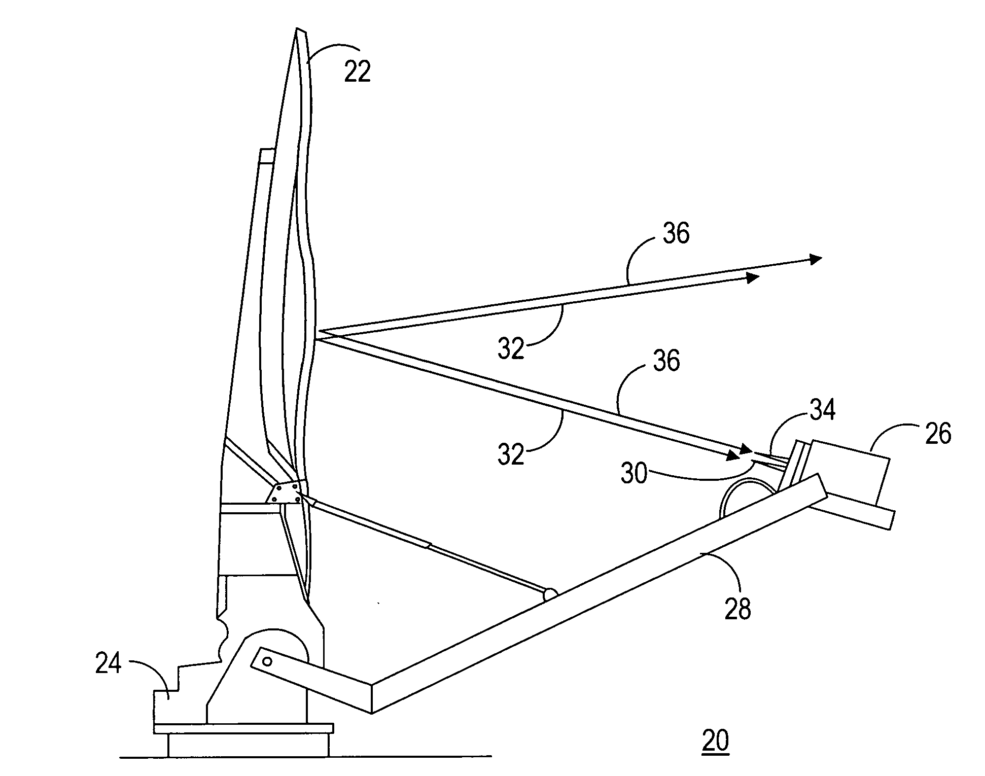 Angular diversity antenna system and feed assembly for same
