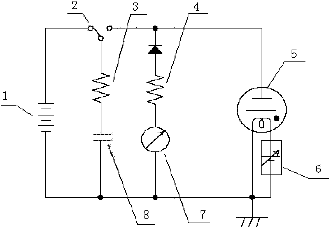 Deuterium lamp driving circuit