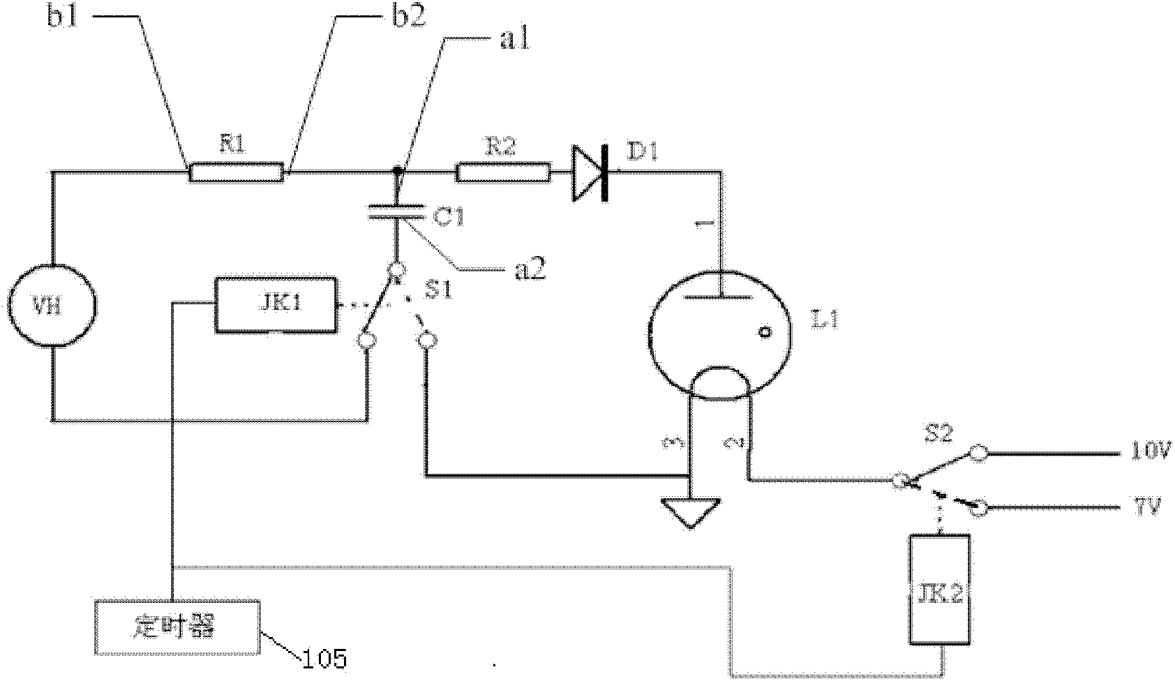 Deuterium lamp driving circuit