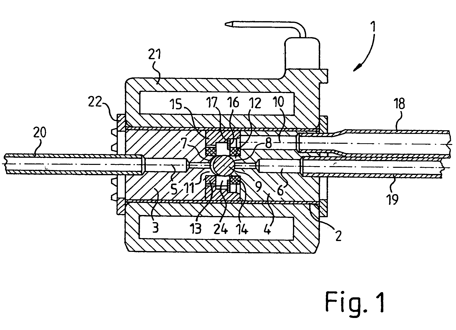 Electromagnetic valve