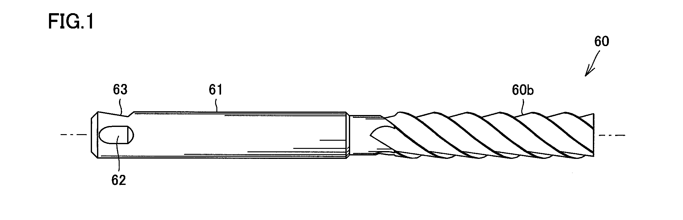 Shank Structure of End Mill and Tool Holder