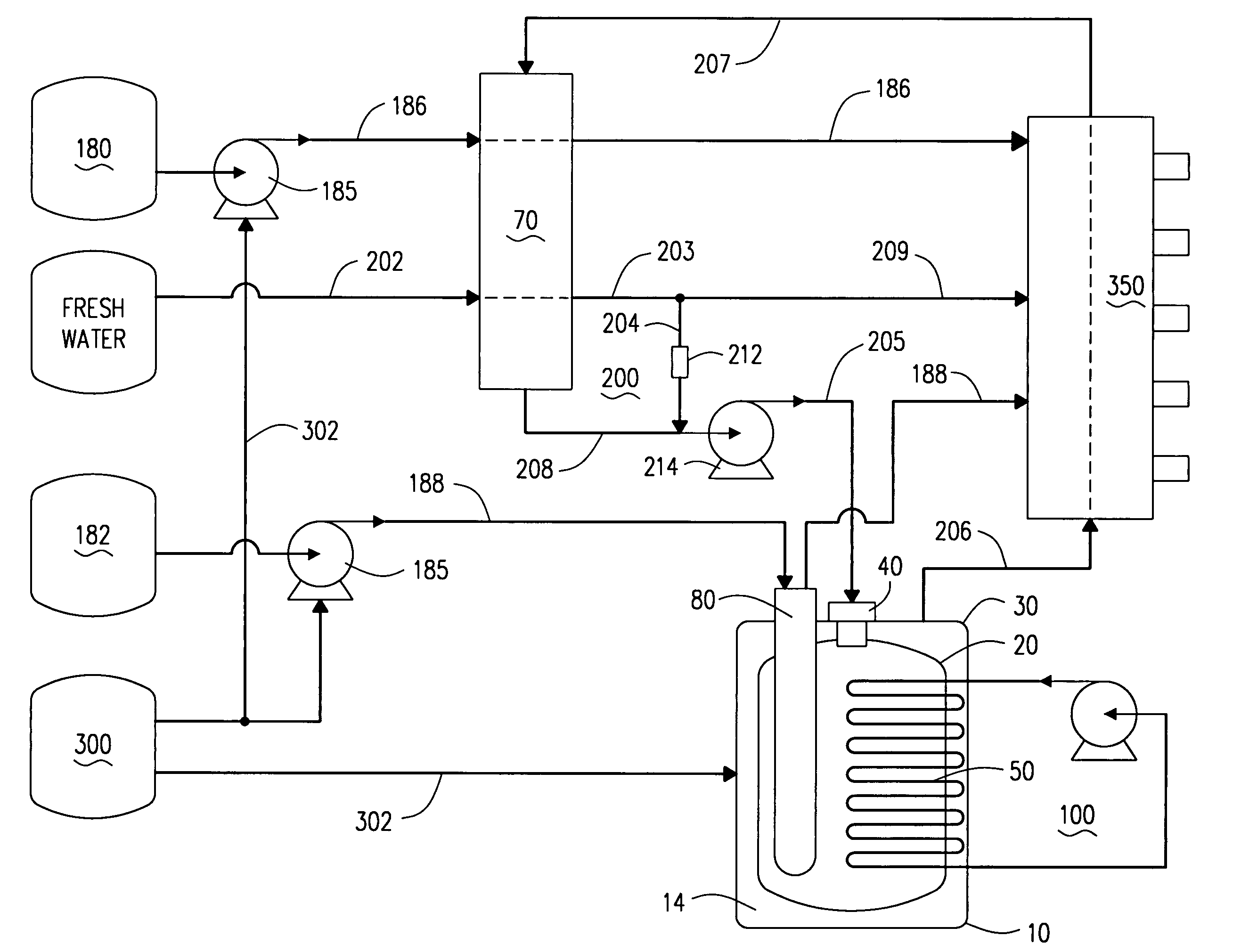Apparatus for delivering carbonated liquid at a temperature near or below the freezing point of water