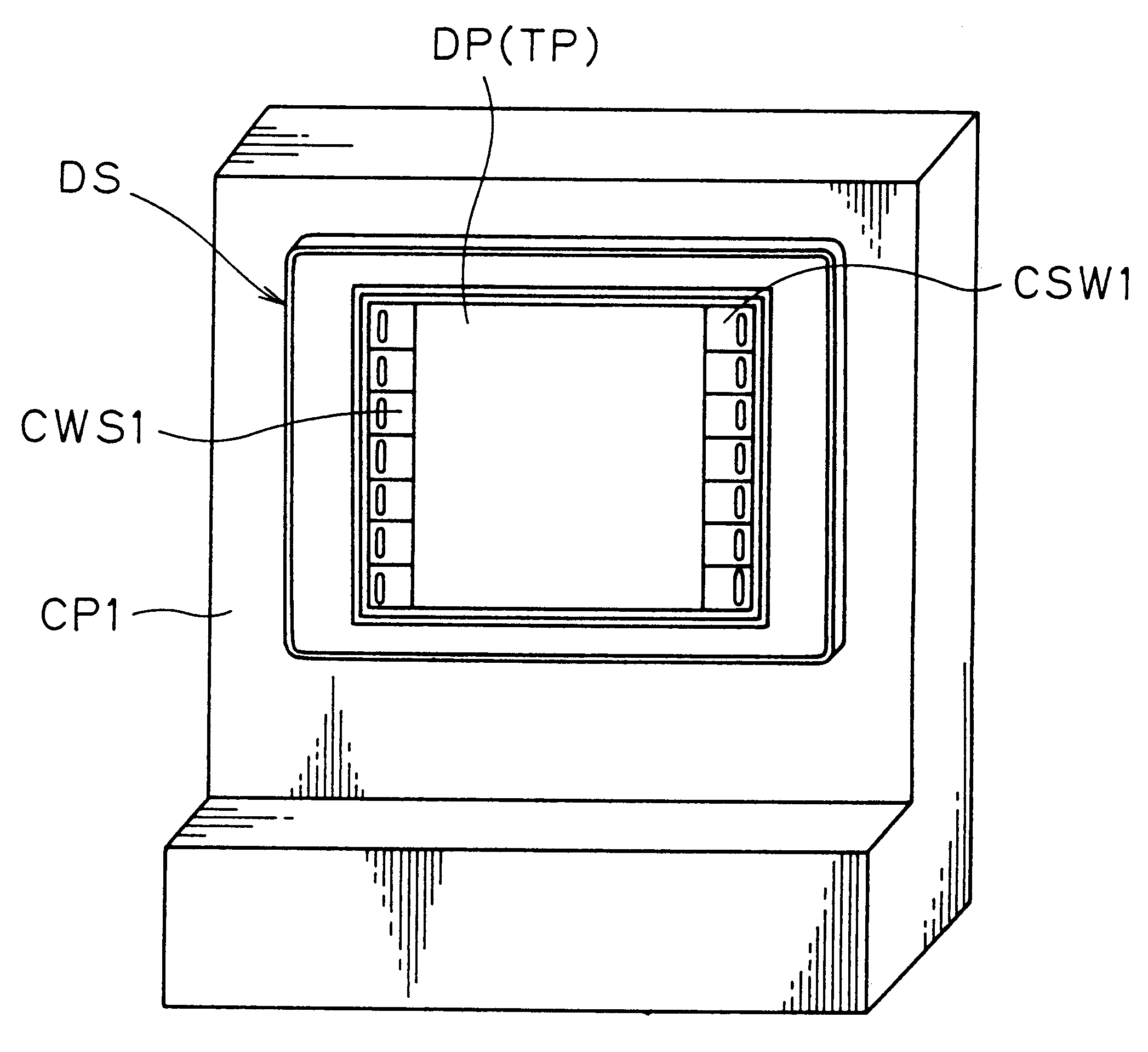 Display and input device and display and input system