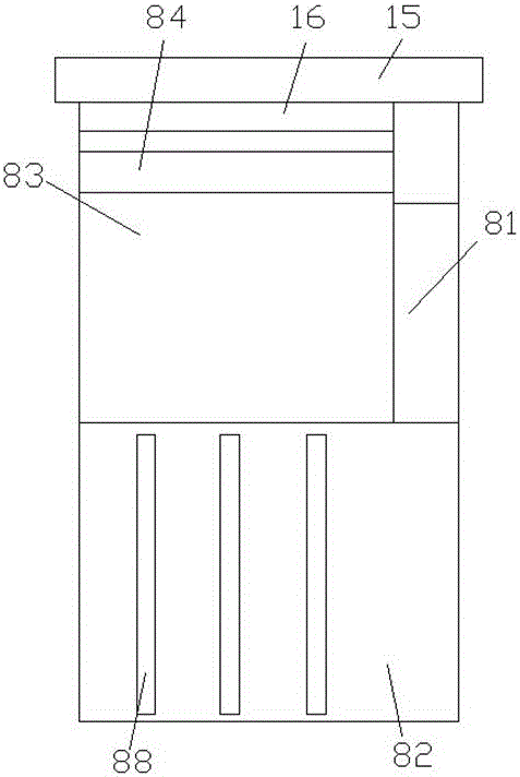 Traffic direction board selective display device