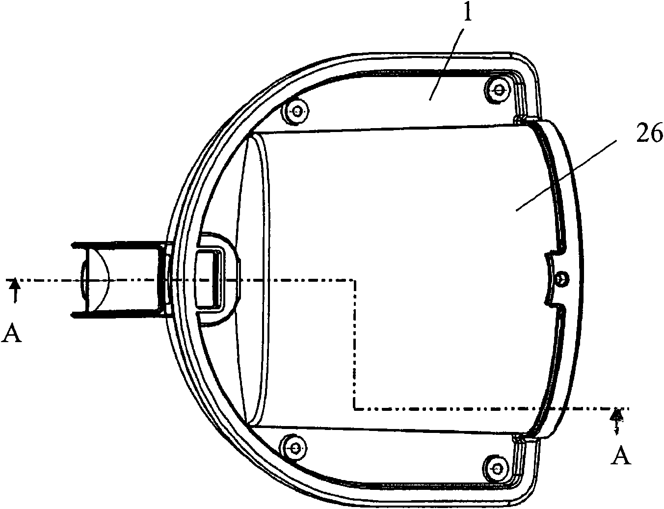 Cyclone dust collector of vacuum cleaner