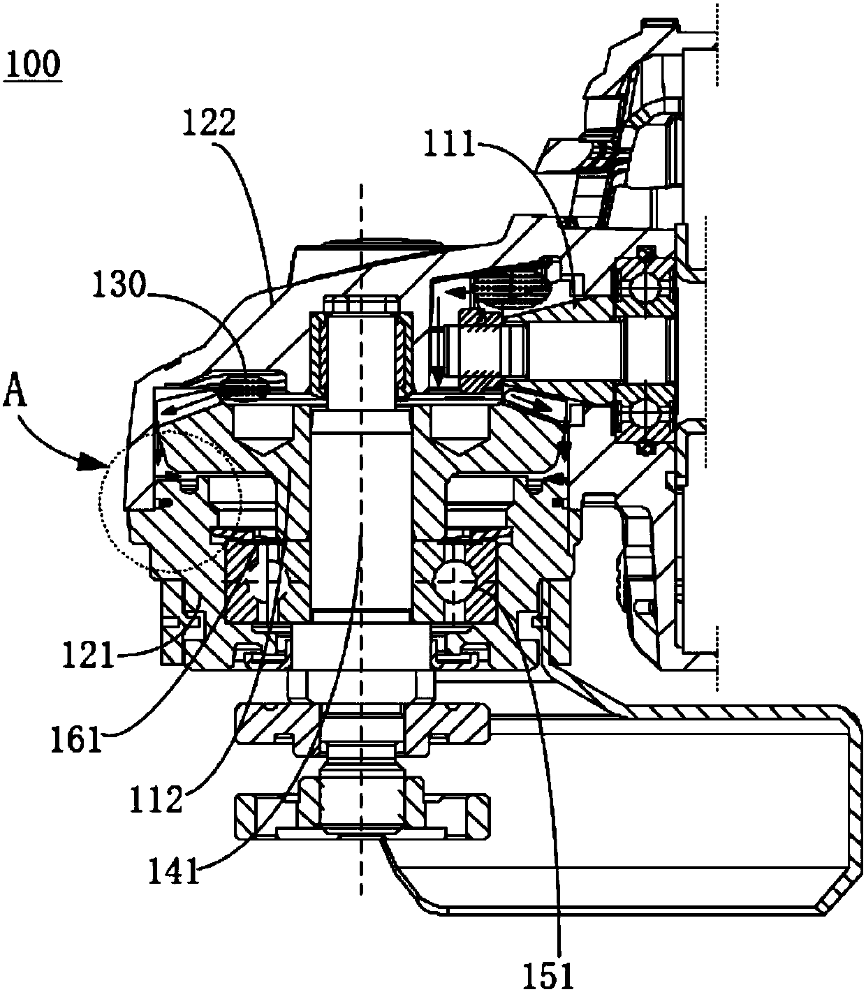 Gear change device