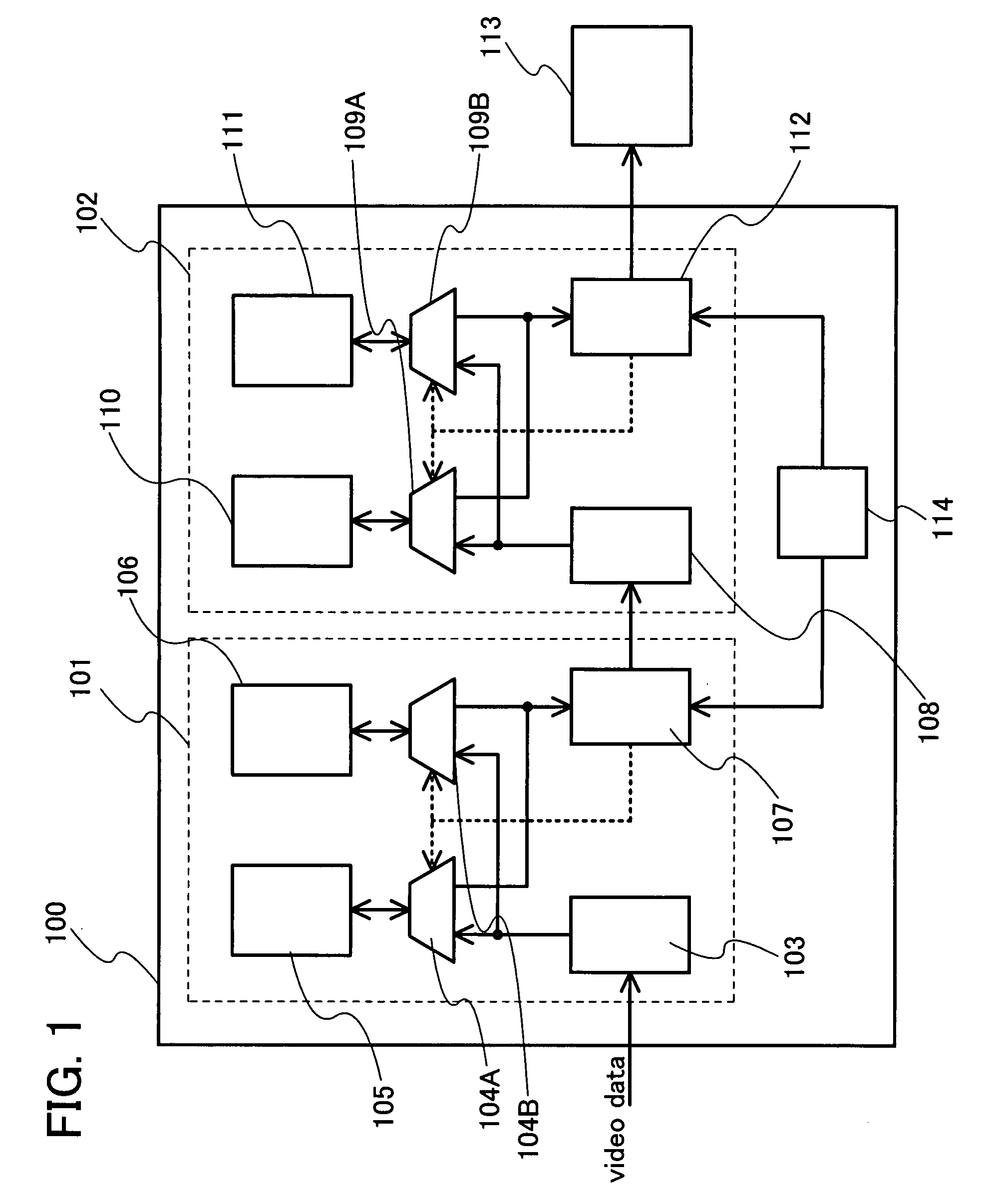 Video data control circuit, drive method thereof, and display device and electronic device having the video data control circuit