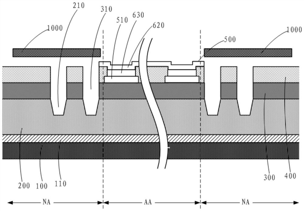 An organic light emitting display panel and a display device